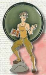 'GoPinPro - Kaleidoscope of Colors - Milo Thatch (Yellow Green) - DLIC'