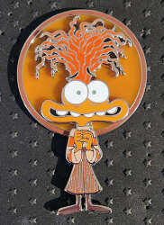 99103 - GoPinPro - Kaleidoscope of Colors - Anxiety (Orange) - Disney Licensed alternate image