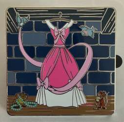 Cinderella's Pink Dress with Bluebirds