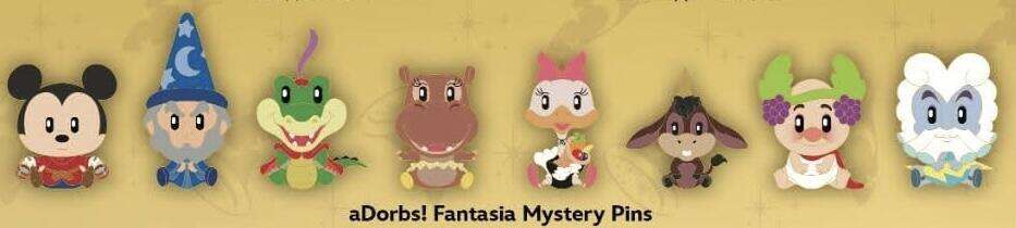 aDorbs! Fantasia Mystery Pins (Unopened Box)