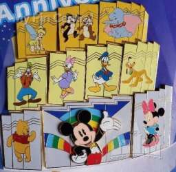 'First Anniversary Tower Pin Set - Full Pin Set - DSJ'