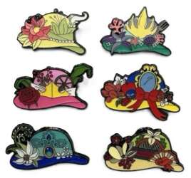 'Hot Topic- Princess Hat Blind Box - Princess Hat Complete 6 Pin Set 2025 - LFLY'