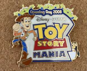 111390 - Toy Story Midway Mania - Toy Story  Mania Opening Day- Woody - Walt Disney World alternate image