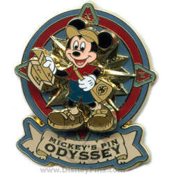 Mickey’s Pin Odyssey Logo