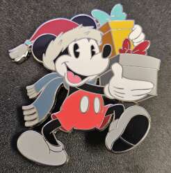 Mickey Christmas Carrying Presents