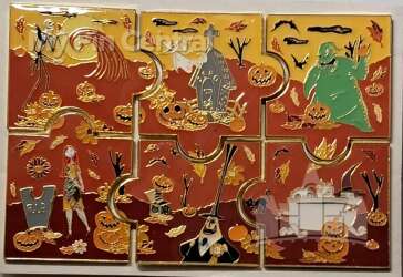 'BoxLunch - The Nightmare Before Christmas Fall Characters Puzzle Blind Box - Full Puzzle - LFLY'