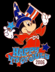 Sorcerer Mickey - Happy 4th of July - 2006
