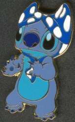 Stitch with Bikini Top on his Head