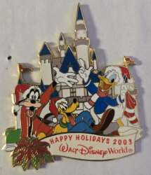 111507 - Christmas 2003 - Happy Holidays 2003 - Cinderella Castle - Walt Disney World alternate image