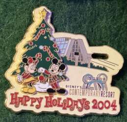 'Resort Holiday Collection 2004: Happy Holidays - Contemporary Resort - WDW'