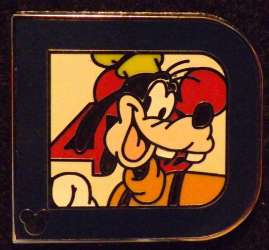 17133 - 2011 Hidden Mickey - Classic "D" - Goofy - Walt Disney World alternate image