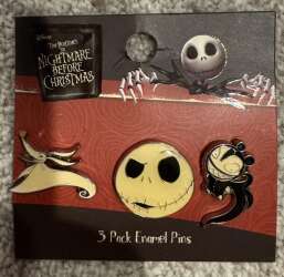 Nightmare Before Christmas character 3 piece set