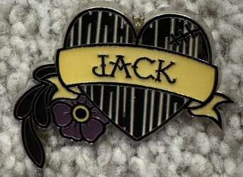 'Nightmare Before Christmas - Jack Heart - LFLY'