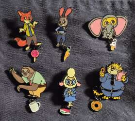 Zootopia Charmed Blind Box - Complete Set