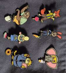 111562 - Disney Zootopia Charmed Blind Box Enamel Pin - Zootopia Charmed Blind Box - Complete Set - Loungefly alternate image