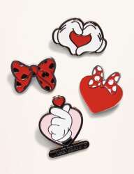'Old Navy x Disney - Valentine’s Day Enamel Pin Set - DLIC'