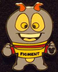 17155 - DLR/WDW Hidden Mickey Series 2011: Deebees Collection - Figmentee - Walt Disney World alternate image