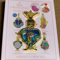 111623 - BoxLunch - Princess Liquid Glitter Filled Perfume Bottle Blind Box - Jasmine - Disney Licensed alternate image