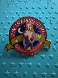 'Pin Trading Night - Jessica Rabbit Purple Dress Pin Trading Night - DLP'