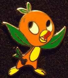 2011 Hidden Mickey - Orange Bird - Happy - WDW