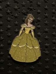 Belle Gold Sparkle Dress