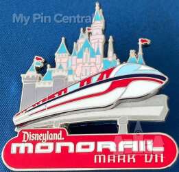 'Mickey's Pin Odyssey 2008 - Monorail Red (only) - DLR'