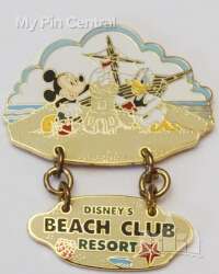 'Disney's Beach Club Resort - Sandcastle Dangle - MLT'