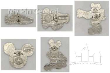 'Cheerleading - Mickey and Minnie Cheer mini-pin box set - WDW'