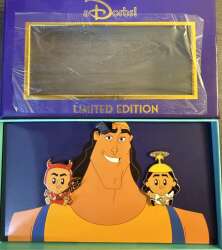 'The Emperor's New Groove 25th Anniversary - aDorbs! Kronk Devil and Angel Set (2 Pins) - MOG - WDI'
