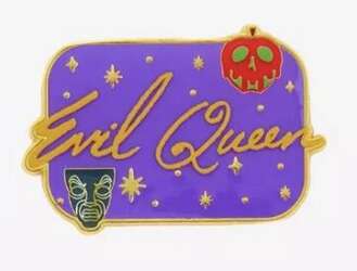 'Loungefly Disney Villain Signature Name - Evil Queen - LFLY'