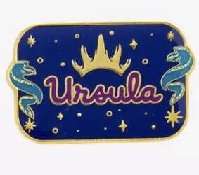 'Loungefly Disney Villain Signature Name - Ursula - LFLY'