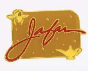 'Loungefly Disney Villain Signature Name - Jafar - LFLY'