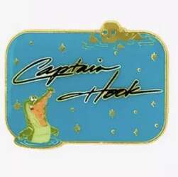 'Loungefly Disney Villain Signature Name - Captain Hook - LFLY'