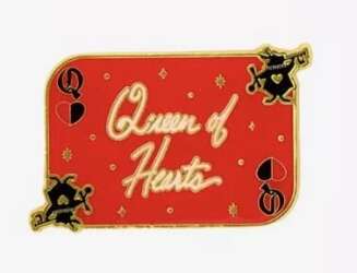 'Loungefly Disney Villain Signature Name - Queen of Hearts - LFLY'