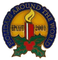 2001 - Candle with Holly