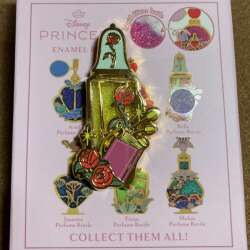 111837 - BoxLunch - Princess Liquid Glitter Filled Perfume Bottle Blind Box - Belle - Disney Licensed alternate image