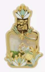'Disney Princess Liquid Glitter Filled Perfume Bottle - Tiana - DLIC'