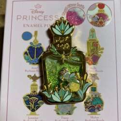 111624 - BoxLunch - Princess Liquid Glitter Filled Perfume Bottle Blind Box - Tiana - Disney Licensed alternate image