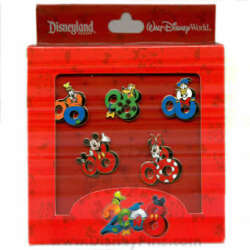 Mickey & Friends Mini Pin Boxed Set - Full Set