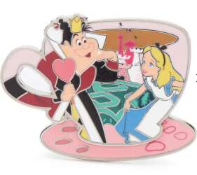 Alice and Queen of Hearts