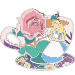 'Alice in Wonderland Teacup Series - Alice and Talking Flower - DSUK'