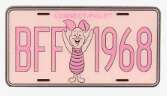 111926 - Hot Topic - Winnie The Pooh License Plate Blind Box - Piglet - Loungefly alternate image