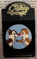 Chip and Dale Pin Trading - Black Back