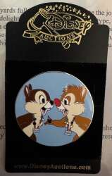Chip and Dale Pin Trading - Silver Back