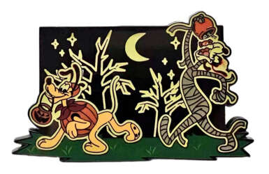 Pluto & Goofy Halloween