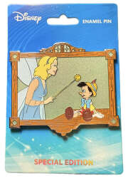 'Disney Pins Blog (DPB) Exclusives - Blue Fairy Pinocchio 85th Anniversary - DLIC'