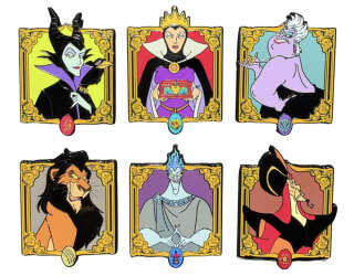 'Disney Pins Blog (DPB): Disney Villains Mystery Collection - Unopened Box - DLIC'