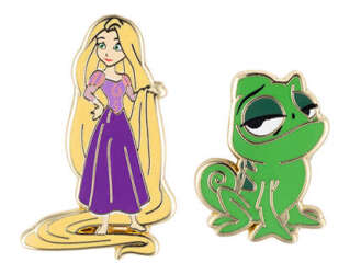 Rapunzel and Pascal