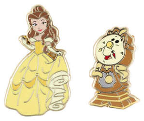 Belle and Cogsworth