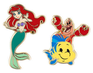Ariel, Sebastian, and Flounder